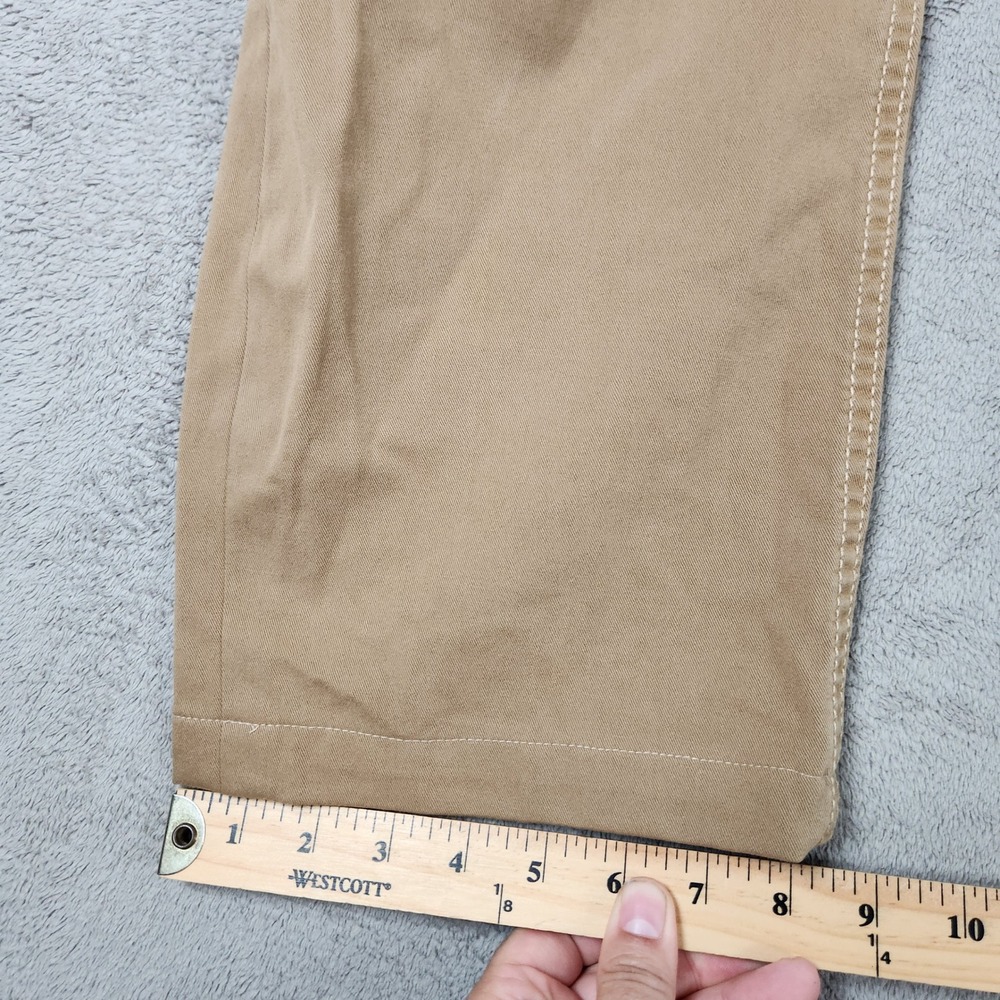 BKE Seth Straight Leg Khaki Pants Mens size 38x28 Tan Cotton Stretch Chino - Picture 11 of 12